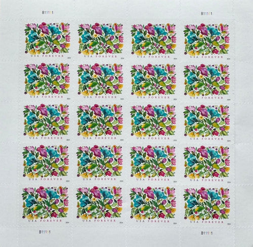 2024 Celebration Blooms Stamps Forever Stamps image 0