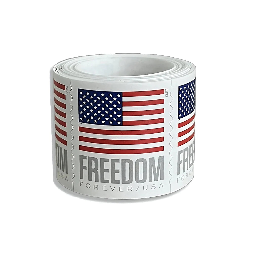 2023 US Flags / Freedom Booklets Rolls Forever First Class Postage Stamps image 0
