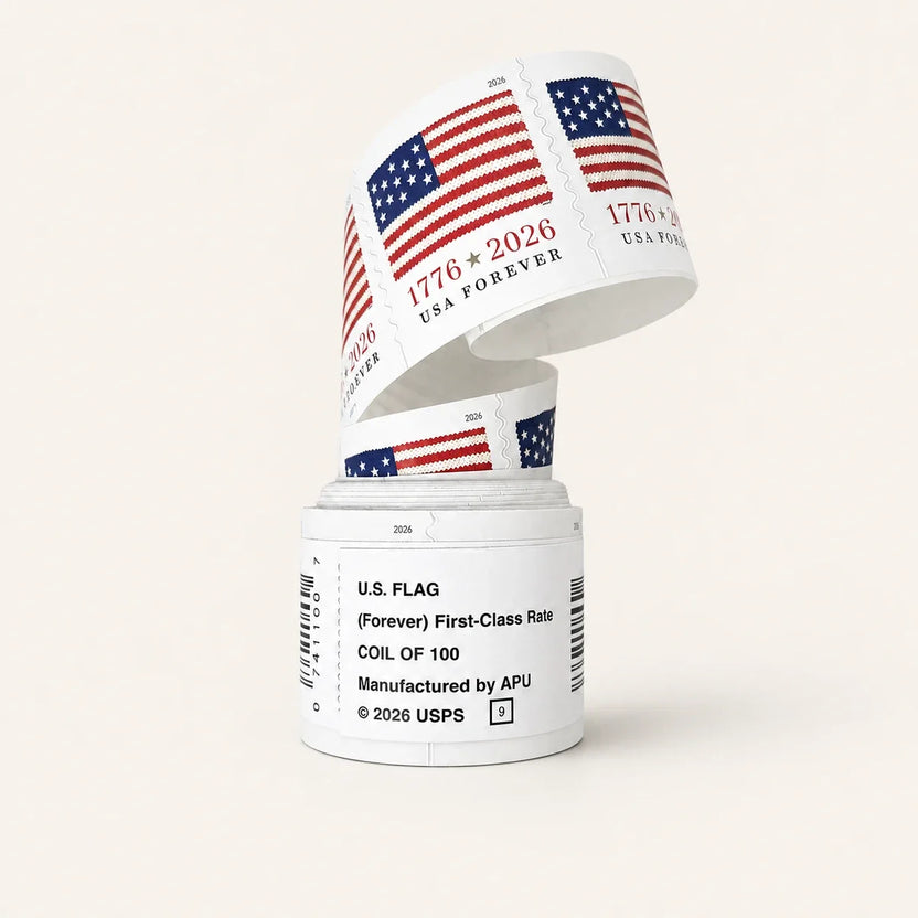 2026 US Flag Rolls Forever Stamps Official Product