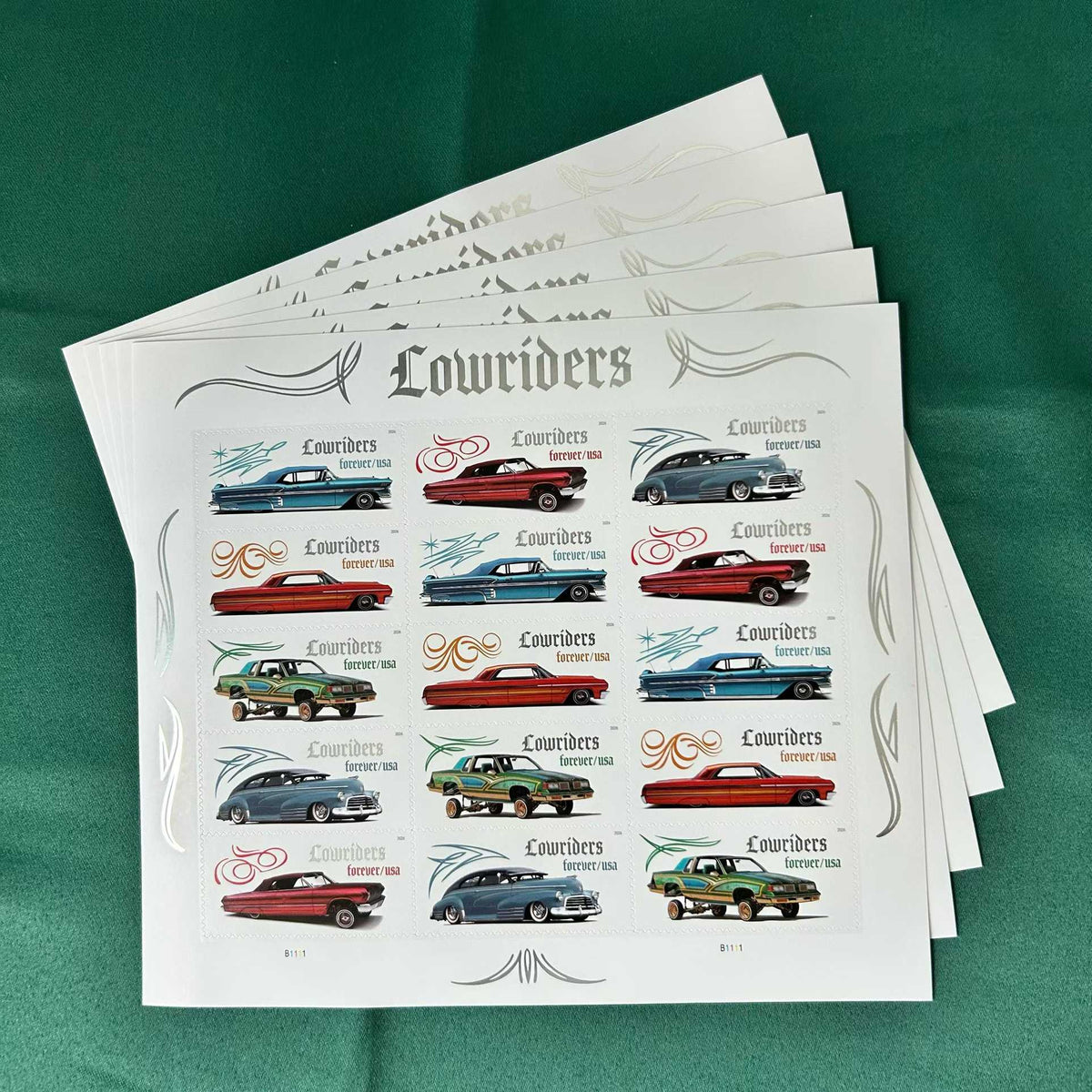 2026 Forever Stamps Lowriders Stamps