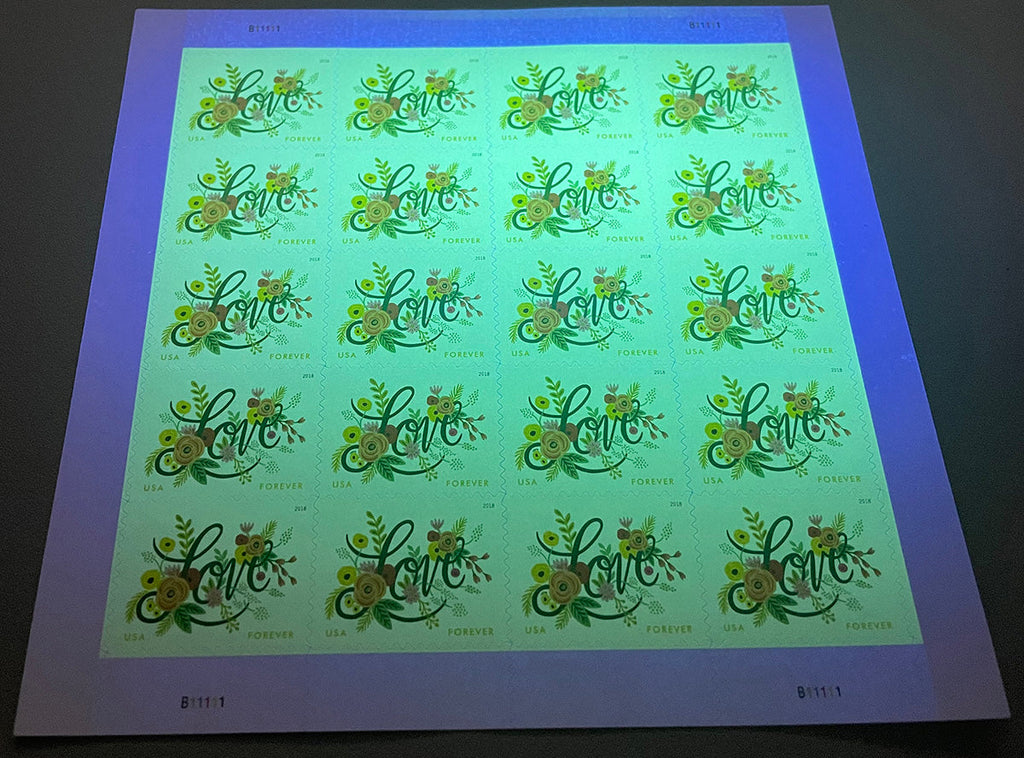 Love Flourishes Forever First Class Postage Stamps image 1