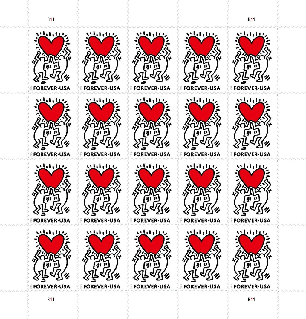 2025 Love Forever First Class Postage Stamps image 0