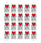 2025 Love Forever First Class Postage Stamps image 0