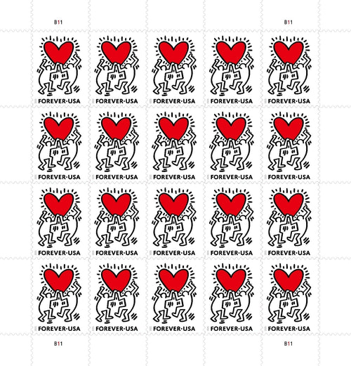 2025 Love Forever First Class Postage Stamps image 0