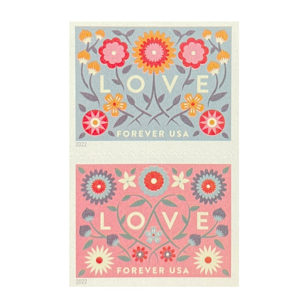 2022 Love Forever First Class Postage Stamps image 1