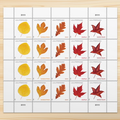US Forever Stamps Vibrant Leaves Postcard Stamps, Sheet of 20