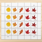 US Forever Stamps Vibrant Leaves Postcard Stamps, Sheet of 20